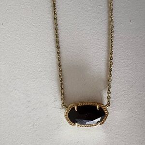 Elegant Black and Gold Necklace